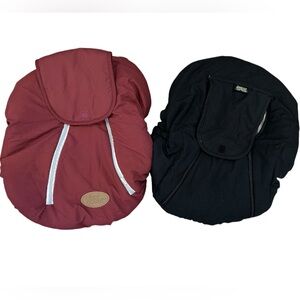 Set of 2 car seat covers